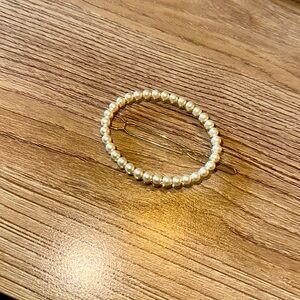 Ann Taylor faux pearl hair clip